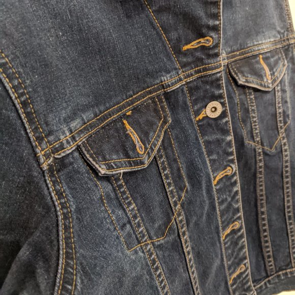 Buffalo 90s Shrunken Denim Jacket - Picture 2 of 12